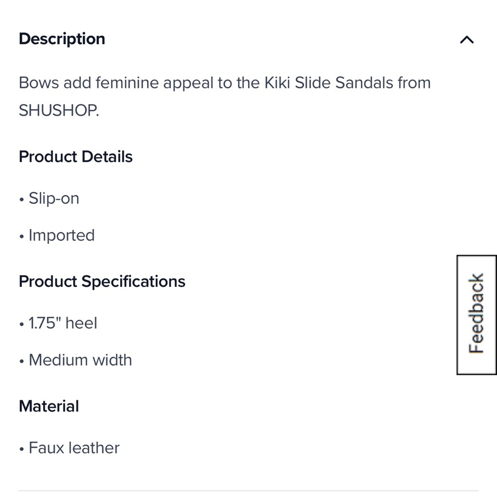 ShuShop- Kiki. Blush  Bow Slide Sandals. Like new. - Picture 11 of 11